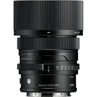 Sigma 50mm f/2 DG Contemporary Sony E-attacco - Nero