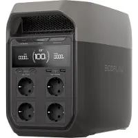 EcoFlow Delta 3, centralina di alimentazione da 1024 Wh, con 4 prese AC e 4 porte USB, esente da IVA ai sensi dell'articolo 12, comma 3, della legge sull'IVA