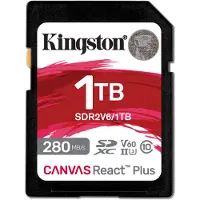 Kingston Scheda Di Memoria Canvas React Plus Sdxc Uhs-ii Clase 10 1tb