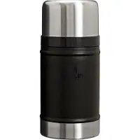 Stanley The Legendary Food Jar 2.0 24oz, Black 10-11350-0031 contenitore per alimenti con coperchio a vite and cup, 700 ml