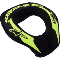 Alpinestars Collare Sequence Ragazzo Yellow Fluo Black, Taglia: S/M