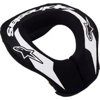 Alpinestars Collare Sequence Ragazzo Black White, Taglia: L/XL