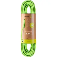 Edelrid - Cordino da arrampicata - Rap Line Protect Eco Dry 6,0Mm II Oasis in Pelle - Taglia 70 m - Verde