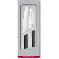 Victorinox Swiss Modern set di due coltelli, nero