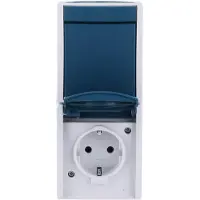 Busch-Jaeger - OCEAN AP/FR Interruttore combinato/presa di corrente