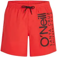 O'Neill Pantaloncini da bagno 'Cali 16' rosso / nero