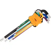 Neo Tools Chiavi esagonali 1,5-10 mm, set di 9 pezzi.