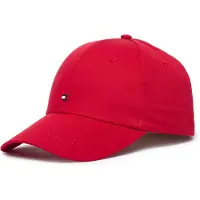 Tommy Hilfiger Cappello da baseball 'Hilfiger Flag Embroidery Baseball' rosso