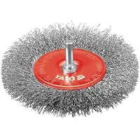 YATO Spazzola metallica Spazzola a disco abrasiva in acciaio inox 100 mm