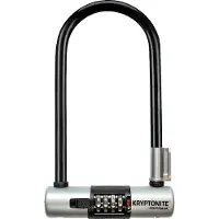 Kryptonite Kryptolok Combo Standard Lucchetto per bicicletta (10,2 x 22,9 cm, grigio/nero)