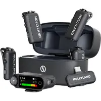 Hollyland LARK MAX 2 Combo Versione per 4 persone Microfono senza fili