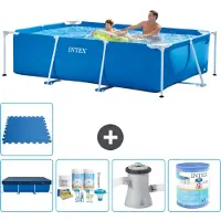 Intex Piscina fuori terra rettangolare - 260x160x65 cm - 6 pezzi - Modello S40071