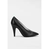 Moschino Goatskin Pump Black Taglia: 38 | Tacchi Alti Outlet | Donna | Nero