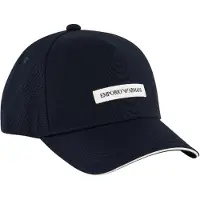 Emporio Armani Cappello in cotone con logo