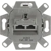 Busch-Jaeger UAE-Eins., Cat. 6A iso, 8x8, 0218/12-101, 1 pz.