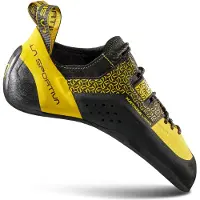 La Sportiva - Scarpetta (arrampicata) - Katana Laces Yellow/Black per Uomo in Pelle - Taglia 41 - Giallo