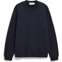 Armedangels Baaro Fleece Maglione Uomo (S, blu)