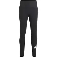 Adidas Girl's Sport Seasonals Collegiate Typography Leggings Bambini (140, nero)