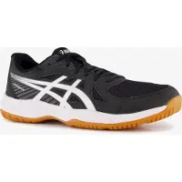 Asics per uomo. 1071A104 Sneakers Upcourt 6 nere (10US = 44EU), Nero, Basso, Stringhe, Sportivo, Tennis / Paddle tennis