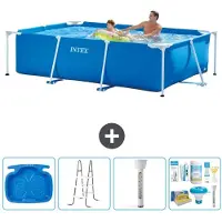 Intex Piscina fuori terra rettangolare - 260x160x65 cm - 5 pezzi - Modello S22348