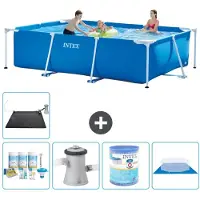Intex Piscina fuori terra rettangolare - 300x200x75 cm - composta da 6 elementi - modello S30204