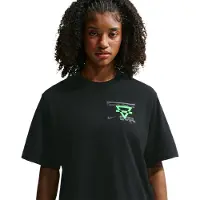Nike Women's Dri-Fit Swift Boxy Juxtasport Tee Maglia da corsa Donna (S, nero)