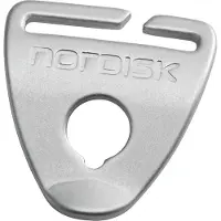 Nordisk Clip Per Cursore Casco Alluminio 25 Mm 6 Unità