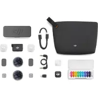 DJI Microfono Wireless Mic Mini 2 Tx + 1 Rx Standard &amp; Charging Case