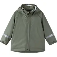 Reima Kid's Lampi Giacca antipioggia Bambini (122, olivia)