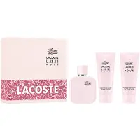 Lacoste L.12.12 Rose Eau de Parfum Donna 100 ml Set 3 Pezzi — Eau de Parfum