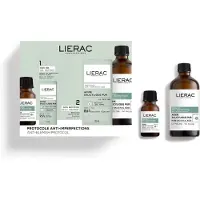Lierac Set : Protocollo Anti-Imperfezioni Stop Macchie, Anti Macchie, Crema Trattamento Locale, Per Il Viso, 15 ml + Peeling Anti-Imperfezioni, Esfolia