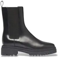Ba&sh per donna. 2H20CODA Stivali in Pelle Coda nero (39), 3 a 5cm, Nessuno, Casual