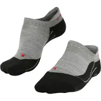 Falke TK5 Invisible Calze da trekking Uomo (44-45, grigio/nero)