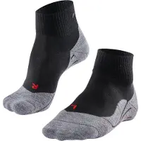 Falke Women's TK5 Short Calze da trekking Donna (35-36, nero/grigio)