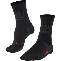 Falke Women's RU True Motion Calze da running Donna (39/40, nero)
