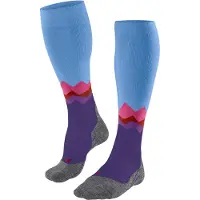 Falke TK2 Explore Long Calze da trekking Uomo (42-43, blu)