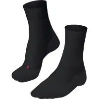 Falke Women's RU4 Endurance Compression Calze da running Donna (37-38, nero)