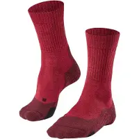 Falke Women's TK2 Wool Calze da trekking Donna (35/36, rosso)