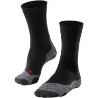 Falke Women's TK2 Calze da trekking Donna (37/38, nero)
