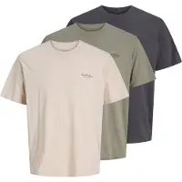 Jack & Jones Confezione Da 3 T-shirt