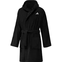 Adidas Accappatoio sportivo nero / bianco