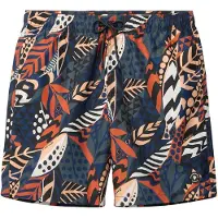 Shiwi Mike Costume Da Bagno Orange Geo Leaves Multicolore taglia