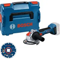 Bosch GWX 18V-8 + disco da taglio diamantato in L-BOXX