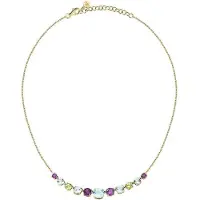 Morellato Collana Tesori Eterni Oro Zirconi Colorati — Collana