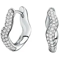 Morellato Wavy steel Orecchini with crystals Design SAYP10