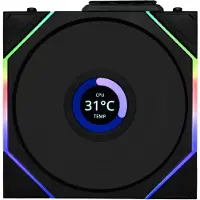 Lian Li Ventilatore Unifan Tl-lcd Wireless Reverse 120 Mm