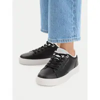 Tommy Hilfiger Feminine Cupsole Trainers Black/ecru Taglia: 40 | Sneakers Outlet | Donna | Nero