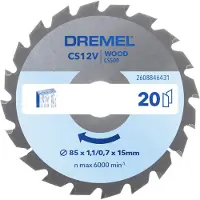 Bosch Accesorios Lama Per Sega Circolare Per Legno St Wo 85x15 Mm