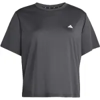 Adidas Women's Workout Essentials Minimal Crew Neck Tee Maglia funzionale Donna (1X, grigio)