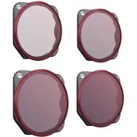 PGYtech Set Di 4 Filtri Tech Nd-pl 8/16/32/64 Per Dji Mavic 3/mavic 3 Cine P-26a-034